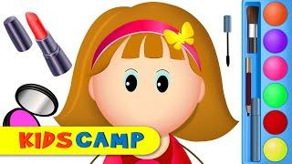 Let's Play With Elly Make Up Face   Princess Look | Episode 6 | Fun Learning video By Kidscamp