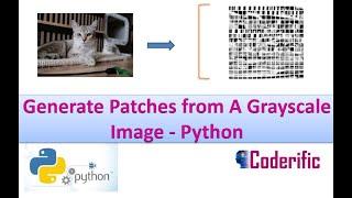 How to Generate 32x32 Patches from A Grayscale Image - Python