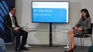 In conversation with Dr Jenny Harries, Chief Executive of the UK Health Security Agency