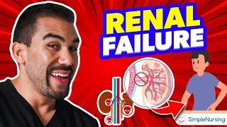 Renal Failure, Chronic Kidney Disease l End Stage Renal Disease for Nursing Exams, NCLEX RN & LPN