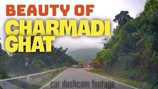 Driving through the Magnificent Charmadi Ghat || #nature #beautiful #car #dashcam