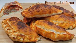 PANZEROTTI AL FORNO morbidissimi dentro e croccanti fuori