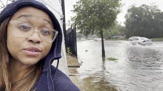 Flash flooding in Houston 4 days after Hurricane Beryl