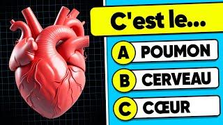  Connais-tu le Corps Humain...?  Quiz de Culture Générale sur l'ANATOMIE | Robo Quiz