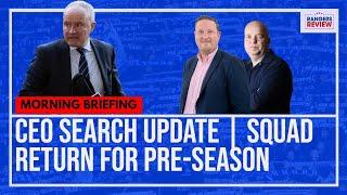 CEO search update as squad return to training