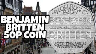 Benjamin Britten 50p coin: how much is it worth?