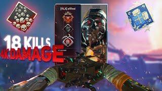 EVIL Revenant 20 KILLS and 4,000 Damage Apex Legends Gameplay Season 18