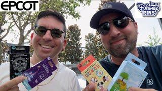 Disney Pins Unboxing from EPCOT!