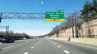 Long Island Expressway (I-495) west Exits 52-43 | Commack to Jericho, NY