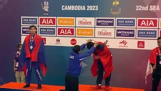 Awards 70kg Freestyle Wrestling SEA GAMES Cambodia