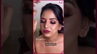  Actress Pavani's Bridal Look #shorts #avalglitz #viralvideo