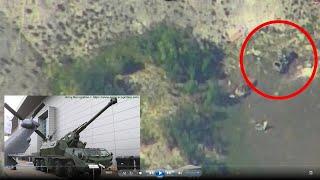 Ukrainian army uses Czech-made Dana M2 152mm self propelled howitzer to shell Russian troops