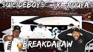 THIS COLLAB AIN'T FAIR!!!! | $uicideboy$ ft. Pouya - Breakdalaw Reaction