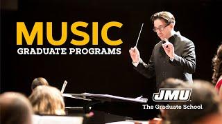 JMU School of Music - The Graduate School at James Madison University, Virginia USA