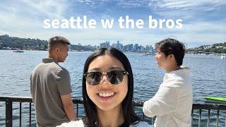 12 hrs in seattle (lots of eating & uw graduation)