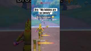 Bro has the easiest lobbies ever  #fortniteshorts #fn