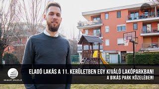 | ELADVA |  Zöld udvarra néző nagy erkéllyel, eladó egy két hálószobás ingatlan a Bikás parknál!