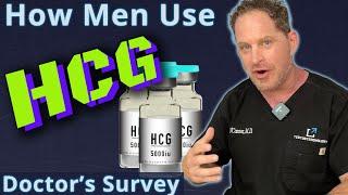 How Men Use HCG - Doctor's Survey