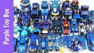 63 Blue Transformer Robot Car Dinosaur Airplane Animal Battle Ship Fire Engine Ambulance