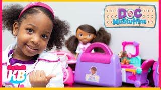 Best Ever Doc Mcstuffins Compilation Videos | Kamdenboy & Kyraboo Pretend Play