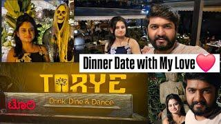 Dinner Date with My Love ️ | Sneha Vikram Gowda