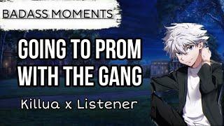 Going to prom with the gang || Killua x Listener ||