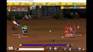 Ninja saga pvp  2014 Archie vs Hattori