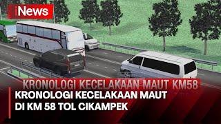 Kronologi Kecelakaan Maut di KM 58 Tol Cikampek, 12 Orang Tewas - iNews Sore 08/04