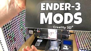 Ender3 Budget Basic Upgrades - New Bed, Aluminum Extruder & some Thingiverse Improvements