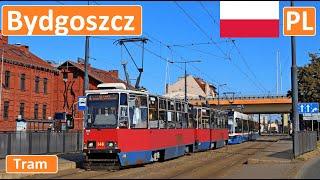  BYDGOSZCZ TRAMS / Tramwaje w Bydgoszczy 2024【4K】
