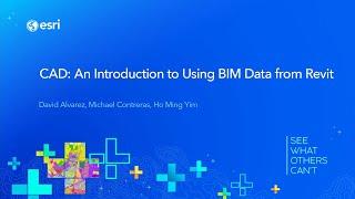 CAD: An Introduction to Using BIM Data from Revit