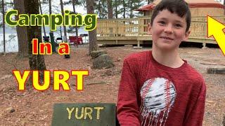 What’s a YURT?!? Camping DeGray Lake Arkansas