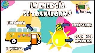 La Energía se Transforma | Aula chachi - Vídeos educativos para niños