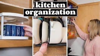 *TOP 10* items to organize your small kitchen!  (+Renter-friendly tips and tricks)