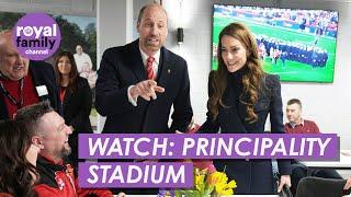 WATCH: Prince William and Princess Kate Attend Rugby Game