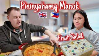 Buhay UK | Creamy Pininyahang Manok | Filipino Style Fruit Salad | British Filipina Life In UK