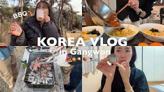 【VLOG】 韓国の田舎の家で1泊2日食べて食べてひたすら食べる旅行