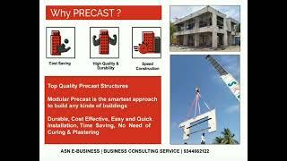 Modern,Cost Effective, Strong& Short time Construction: Precast Technology