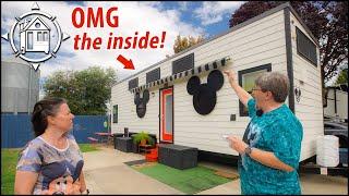 Their Tiny Home is Disney themed?!... the inside is WOW 