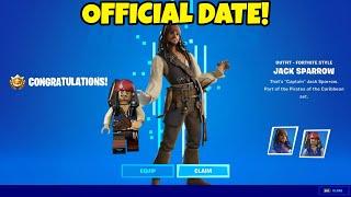 JACK SPARROW RELEASE DATE in Fortnite! (How to Unlock)