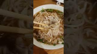 One of my Fav Dish Vietnamese Noodles and Thailand Dessert Mango Sticky Rice