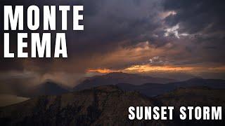 Monte Lema - Sunset  Storm ️