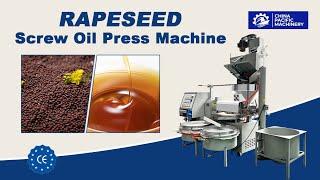 Rapeseed/Canola/Mustard Oil Press Machine|Rapeseed Screw Oil Presser|Integrated Sunflower Oil Press