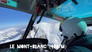 Le Massif du Mont-Blanc vu du ciel !