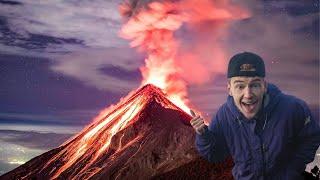 WE WATCHED FUEGO VOLCANO ERUPT (Hiking Acatenango volcano in Guatemala)