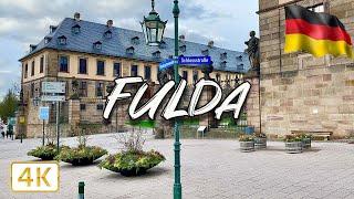 Fulda, GERMANY  I Walking tour I 4K/60fps