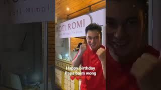 Happy birthday papa Baim wong #baimpaula #baimwong #kianotigerwong #kianokenzo