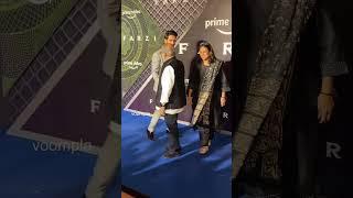 With the senior Kapoors! Shahid brings his dad Pankaj Kapur and stepmom Supriya Pathak for a screeni