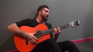 KENDJI GIRAC *Cantique  " JE VIENS DEVANT MON DIEU* en coulisses le 05/02/2019