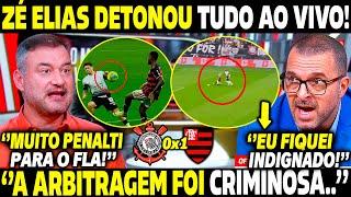  ZÉ ELIAS DETONOU TUDO AO VIVO! ''O FLAMENGO FOI ROUBADO EM ITAQUERA DENOVO NA COPA DO BRASIL!''